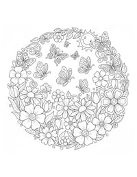 Image 3 of Wings of Color Coloring Book