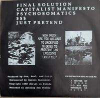 Image of  CHRIST ON PARADE - "Loud and Live"  + "AVARICE" STOCK COPY