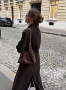 Image 3 of Chocolat Suede Bag 