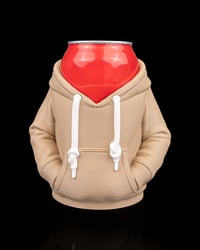 Image 1 of 3D Printed Hoodie Can Holder – Drink Cooler Gift