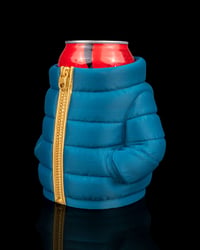 Image 4 of 3D Printed Puffer Jacket Can Holder – Drink Cooler Gift