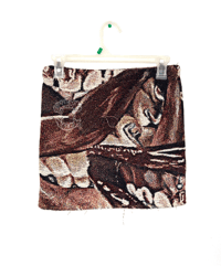 Image 2 of OG MOUTH MINI SKIRT 