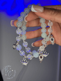 Icy Mint Charm Bracelet 