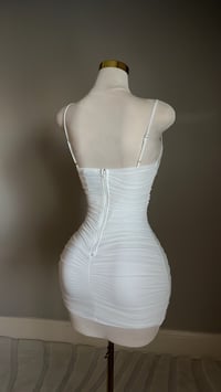 Image 4 of Lucia bow mini dress