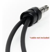 Image 4 of SquarePlug Straight TRS Bal/Stereo 1/4" Plug