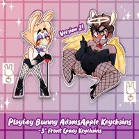 AdamsApple Playboy Bunny Keychains