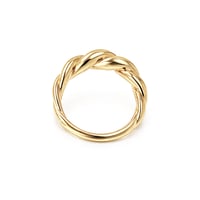 Image 2 of Gold Braided  Ring