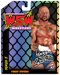 Image 5 of PREORDER 1 of 500 PERRY SATURN 4.5 INCH RETRO WRESTLE-SOMETHING WRESTLERS SERIES 5 FIGURE BY FC TOYS