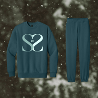  SZNS Logo Heavyweight Set- Deep Cyan