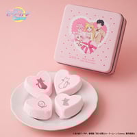 Image 1 of Sailor Moon Cosmos x Q-pot Cafe Heartful Marshmallow Tin