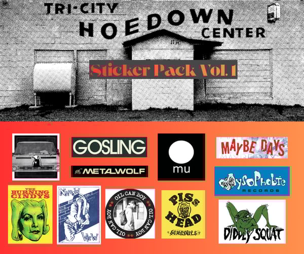 Image of The Hoedown Sticker Packs! (Volume 1 & 2)