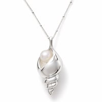Image 1 of Mermaid Conch Shell Necklace