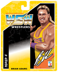 Image 5 of *EXPECTED LATE JANUARY:* KONA BRIAN ADAMS WRESTLE-SOMETHING WRESTLERS SERIES 4 (YELLOW)