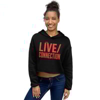 Image 1 of LIVE- women's cropped hoodie