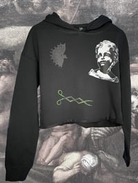 Image 1 of Medieval Cropped Hoodie-Medium 2