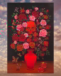 Image 1 of 'Self Portrait as Still Life' (Oil Painting)