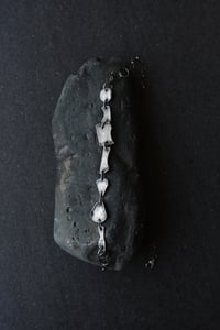 Image 1 of Organic Silver Necklace