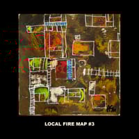 Image 10 of Local Maps - Multi-listing - Original paintings on mounted wooden panels. By Alan C. Martin