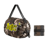 Image 1 of FOLDABLE DUFFLE SHOPPER GREEN CAMO