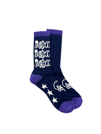 Image 1 of LOGO SOCKS BLUE