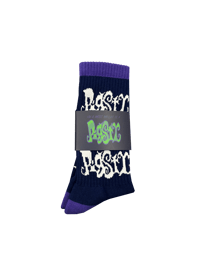 Image 2 of LOGO SOCKS BLUE