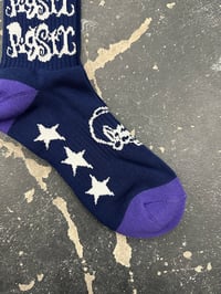 Image 4 of LOGO SOCKS BLUE