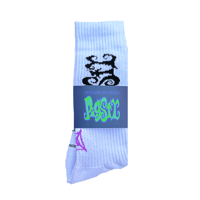 Image 1 of LOGO SOCKS WHITE