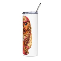 Image 4 of 20oz Stainless Steel Tumbler – “Spoiled and Not Sorry” Pink Cowgirl Design