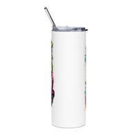 Image 3 of Booked. Busy. Unbothered  20oz Stainless Steel Travel Tumbler
