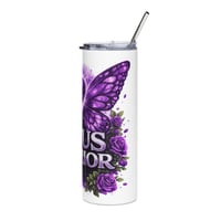 Image 4 of Lupus Warrior 20oz Stainless Steel Tumbler 
