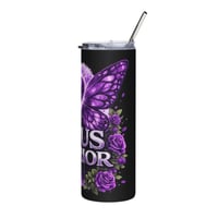 Image 7 of Lupus Warrior 20oz Stainless Steel Tumbler 