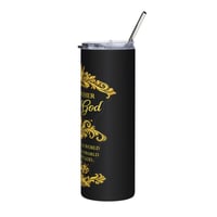 Image 4 of Stand with God 20oz Stainless Steel Tumbler