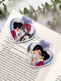 Akaza y  Koyuki, Marcapáginas Manga Edición Corazones. 