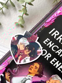 El irresistible encanto de mi peor enemigo, Marcapáginas Literarios Edición Corazones.