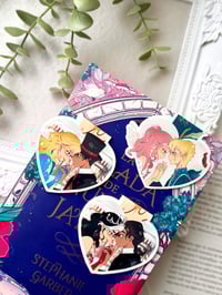 Érase una vez un corazón roto / Caraval , Marcapáginas Literarios Edición Corazones.