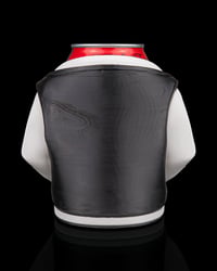 Image 3 of 3D Printed Varsity Jacket Can Holder – 3D Drink Cooler Gift