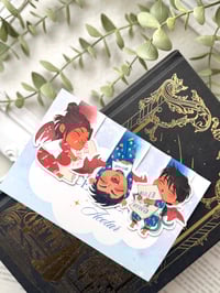 Marcapáginas Literarios Chibis, Acotar Dulces Sueños.