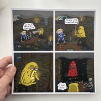Image 1 of Reflection Time - Digital Print [W/ Sticker Bundle]