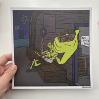 Image 1 of Smoke that Lobster Pack - Digital Print [W/ Sticker Bundle]