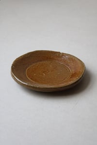 Image 3 of assiette empreinte / rouille