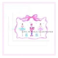THE NUTCRACKER BALLET CHRISTMAS HOLIDAY CARD