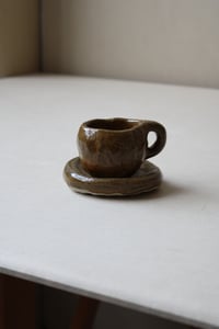 Image 2 of tasse + coupelle miel