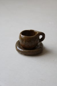 Image 1 of tasse + coupelle miel