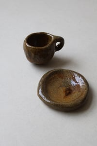 Image 3 of tasse + coupelle miel