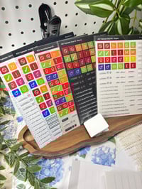 Image 4 of AO3 | Archive of Our Own (Obsession) ✦ Acrylic Toploader, Sticker Sheets