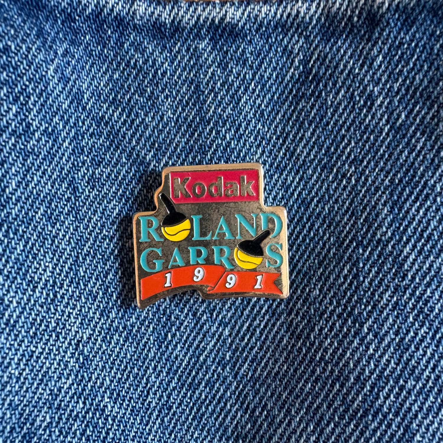 Image of 1991 Roland Garros Kodak Pin