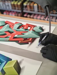 Image 2 of Print "Interlock- Variant I"