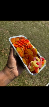 DILL Pickles + Fruit + Peach Ring Tray