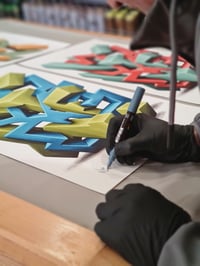 Image 2 of Print "Interlock- Variant II"