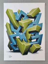 Image 3 of Print "Interlock- Variant II"